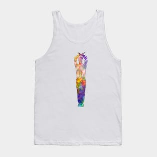 Soccer referee in watercolor Tank Top